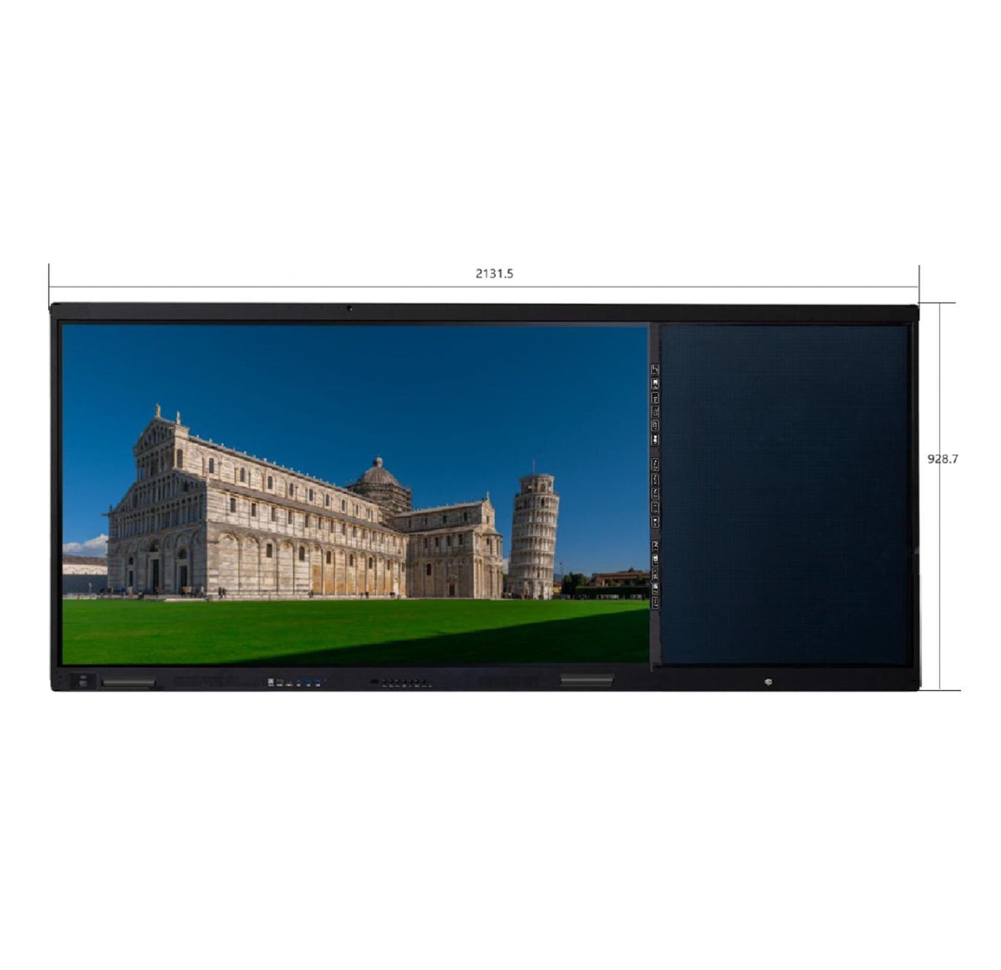65" Interactive Liquid Crystal Display + 43" OC Writing Board