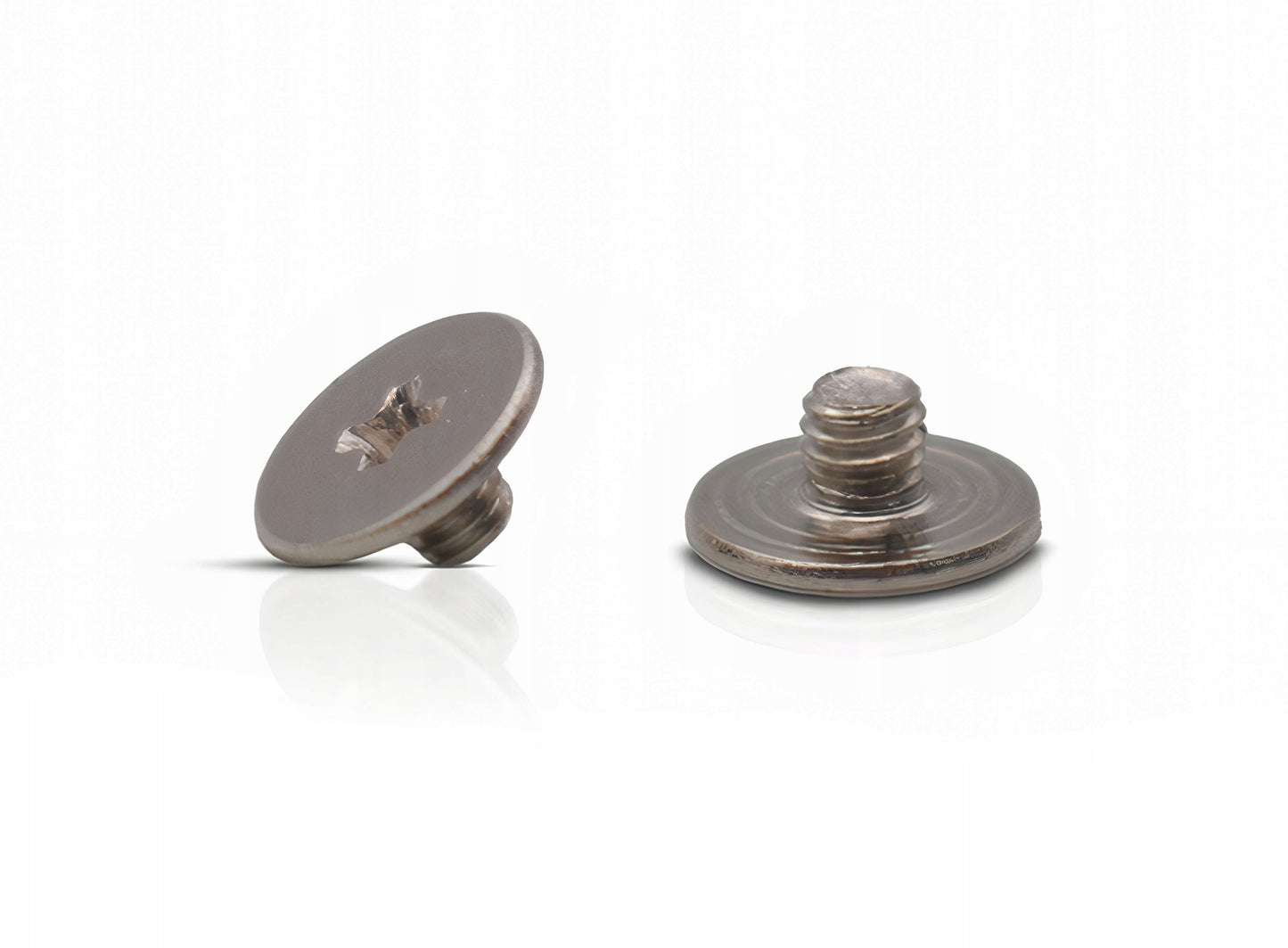 Śruby do zawiasów laptopów – 7 mm, płaska, okrągła główka, 2,5 mm średnicy × 2,5 mm długości (2,5 mm × 2,5 mm × 7 mm), zestaw zamienny, 4 sztuki
