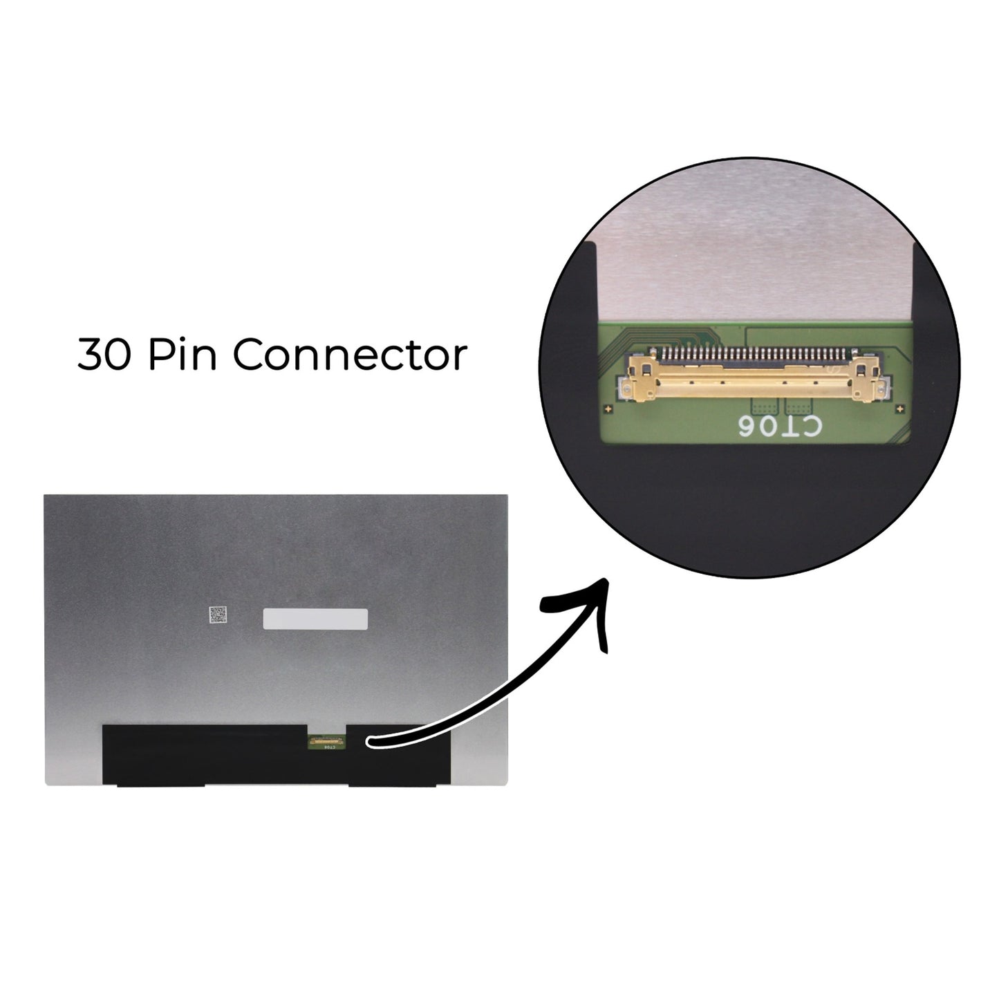 Replacement Laptop OLED Screen for Samsung ATNA40CT06 ATNA40CT06-0 14.0" WUXGA 1920x1200 Non-Touch Display Panel 30Pin eDP 60Hz