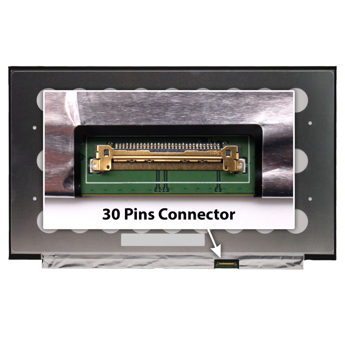 Lenovo FRU 5D10X81513 15.6" 1920 X 1080 IPS 30 Pins eDP Laptop Replacement Screen Matte Display Without Brackets