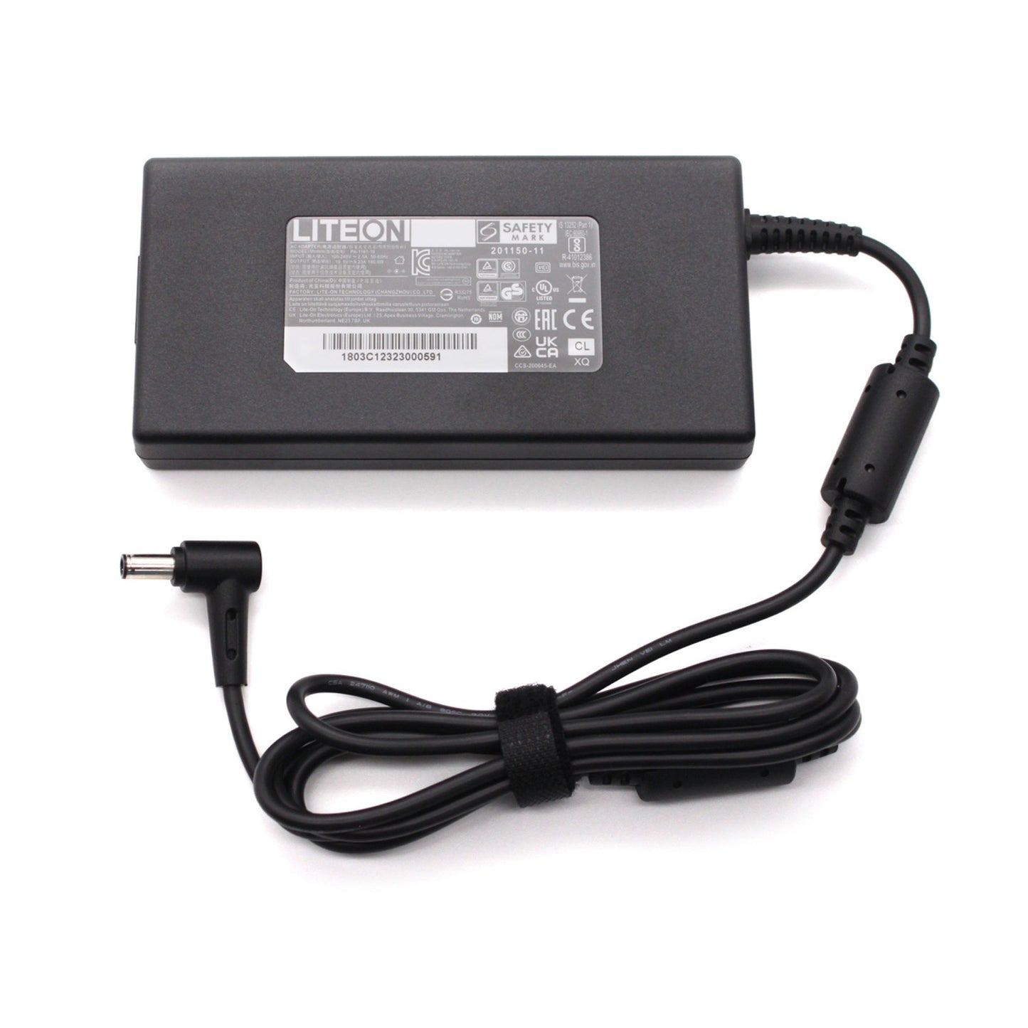 Brand LITEON 180W (19.5V 9.23A) 6.0mm x 3.7mm Tip Laptop AC Adapter Charger