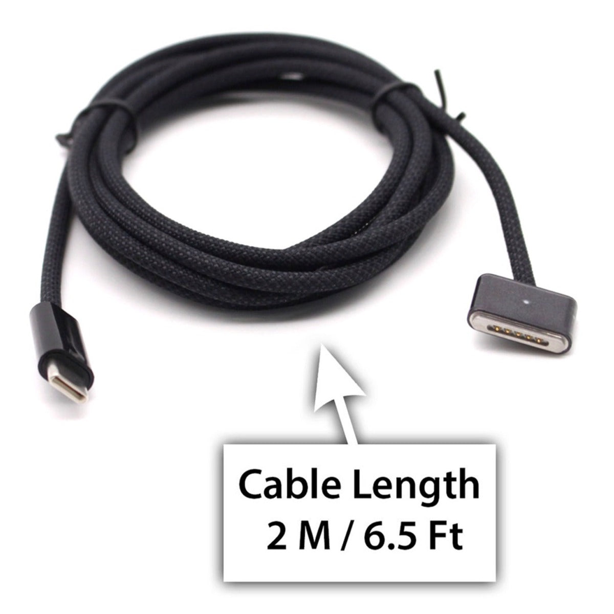 Replacement For MacBook Pro Air (M2, 2022) Black USB Type C to - Main Image