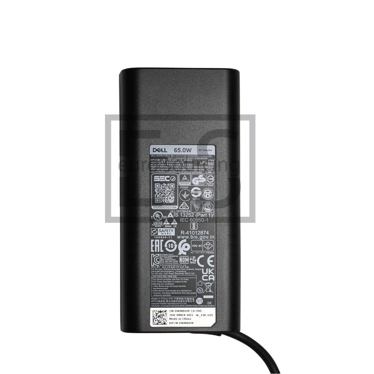 Dell XPS 13 PLUS 9320 65W Type-C Dell Brand Adapter USB-C Power Charger