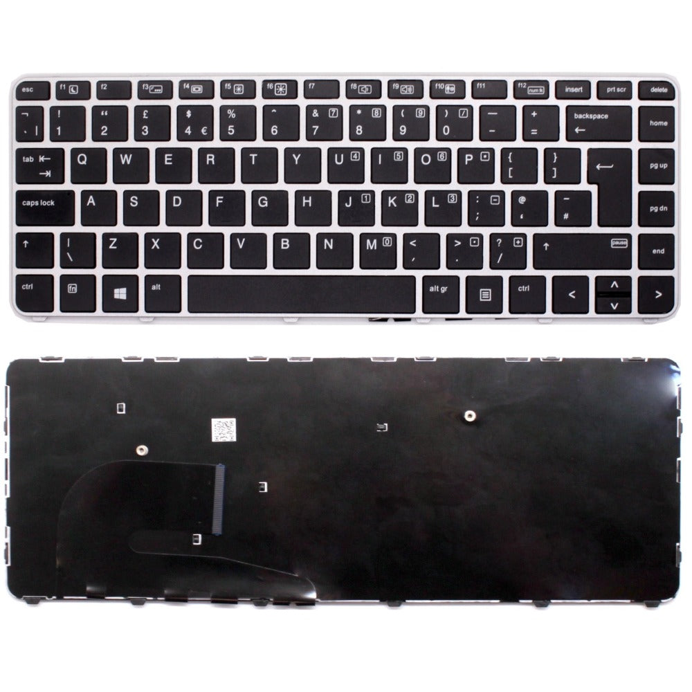 New Replacement For HP EliteBook 840 G3, 740 G3, 745 G3, 848 G3 UK Keyboard 836307-031 Non-backlit
