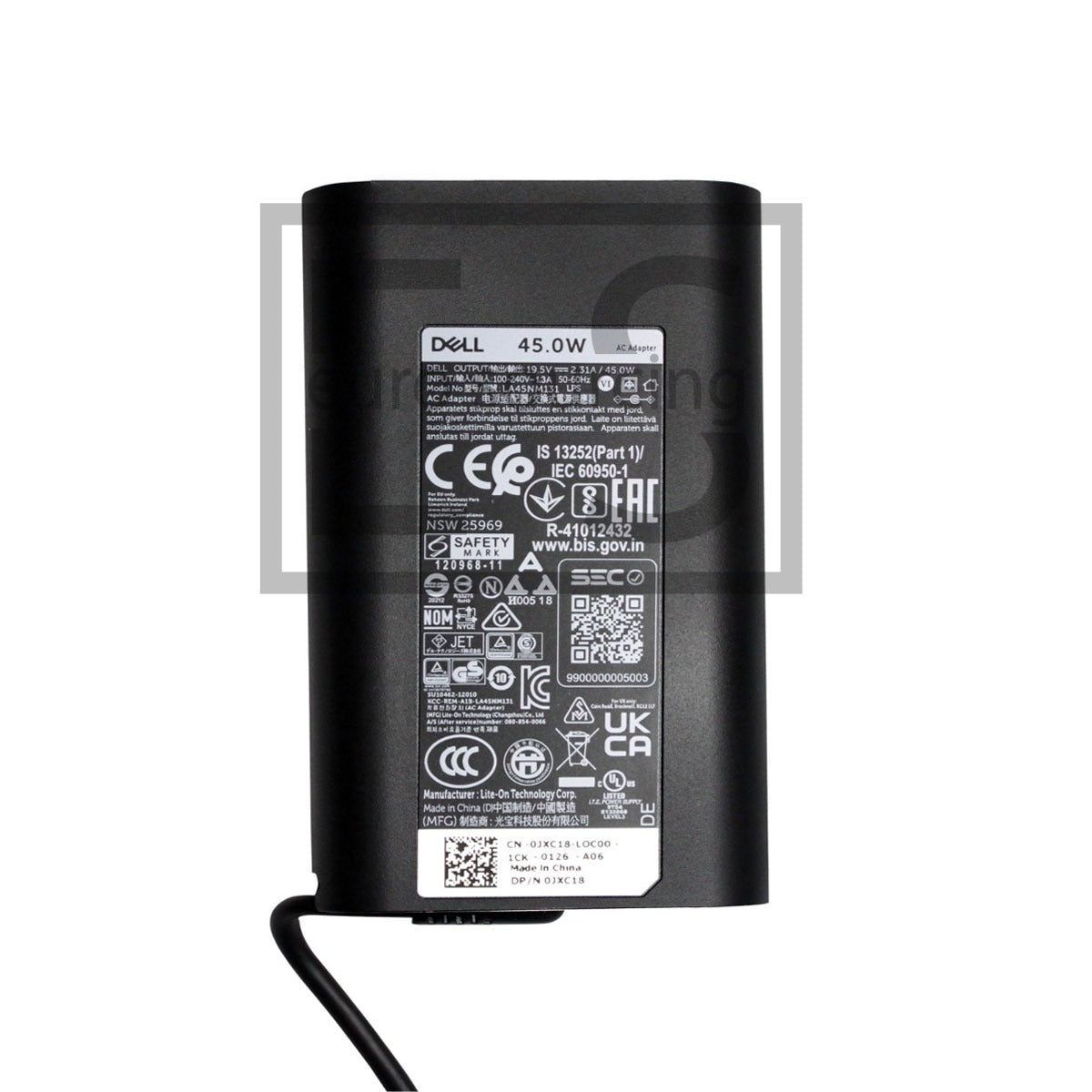 Dell Vostro 15 3568 45W 4.5MM x 3.0MM AC Original Dell Adapter