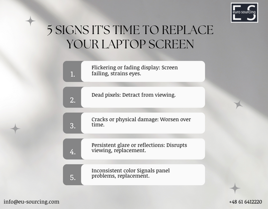 Top 5 Signs It's Time to Replace Your Laptop Screen and Where to Find Quality Replacements