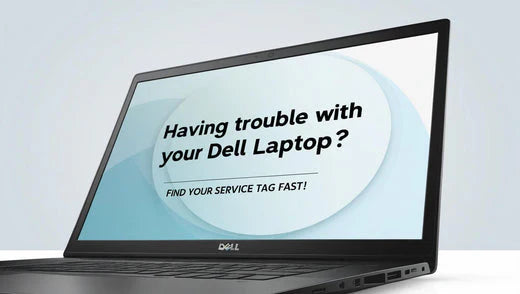 Having Trouble with Your Dell Laptop? Find Your Service Tag Fast!