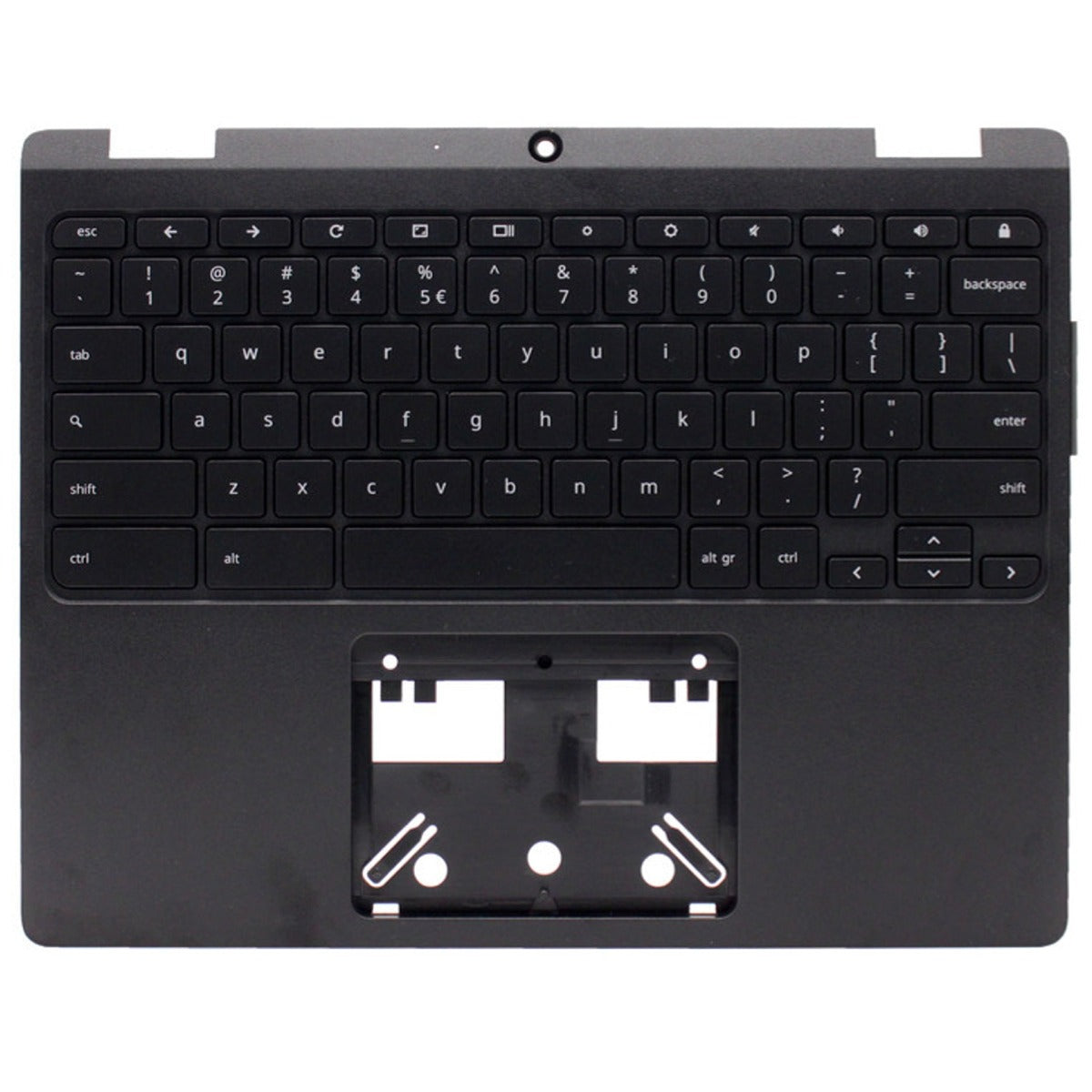 Acer Chromebook Spin 512 R852T Series US Non-Backlit Layout Black Palmrest Cover Replacement Laptop Keyboard