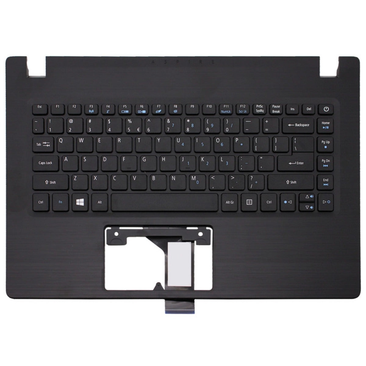 Genuine Acer Aspire A114-31 A314-31 Palmrest US Layout Keyboard 6B.SHXN7.028 Black Non-backlit