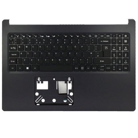 Acer Aspire A515-44G UK Layout Non-Backlit Palmrest Cover Replacement Keyboard