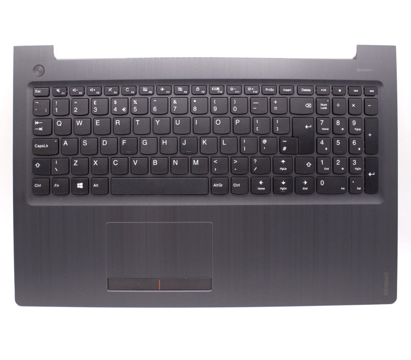 Acer Aspire A315-21 A315-31 A315-51 Palmrest Cover Spanish Layout Keyboard Black Non-Backlit 6B.GNPN7.022