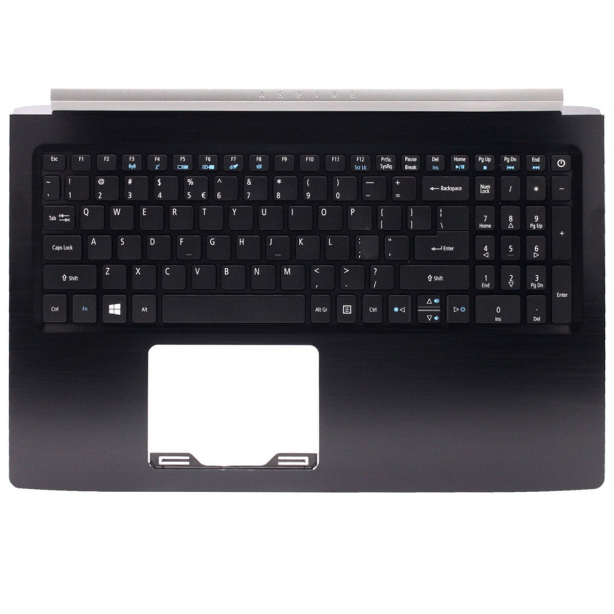 Acer Aspire A515-41G A515-51 A515-51G Palmrest Cover US Layout Keyboard Black 6B.GP4N2.001