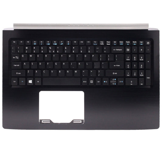 Acer Aspire A515-41G A515-51 A515-51G Palmrest Cover US Layout Keyboard Black 6B.GP4N2.001