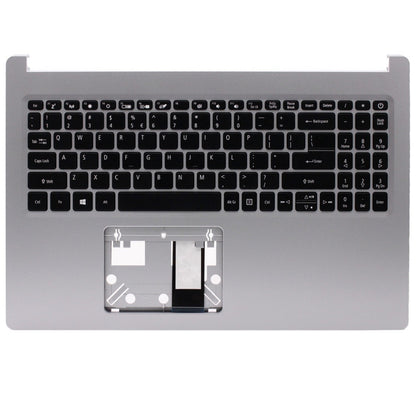 Acer Aspire A515-54 A515-54G S50-51 Palmrest Cover US Layout Non-Backlit Keyboard Silver 6B.HDEN7.060