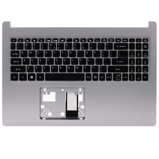 Acer Aspire A515-54 A515-54G S50-51 Palmrest Cover US Layout Non-Backlit Keyboard Silver 6B.HDEN7.060