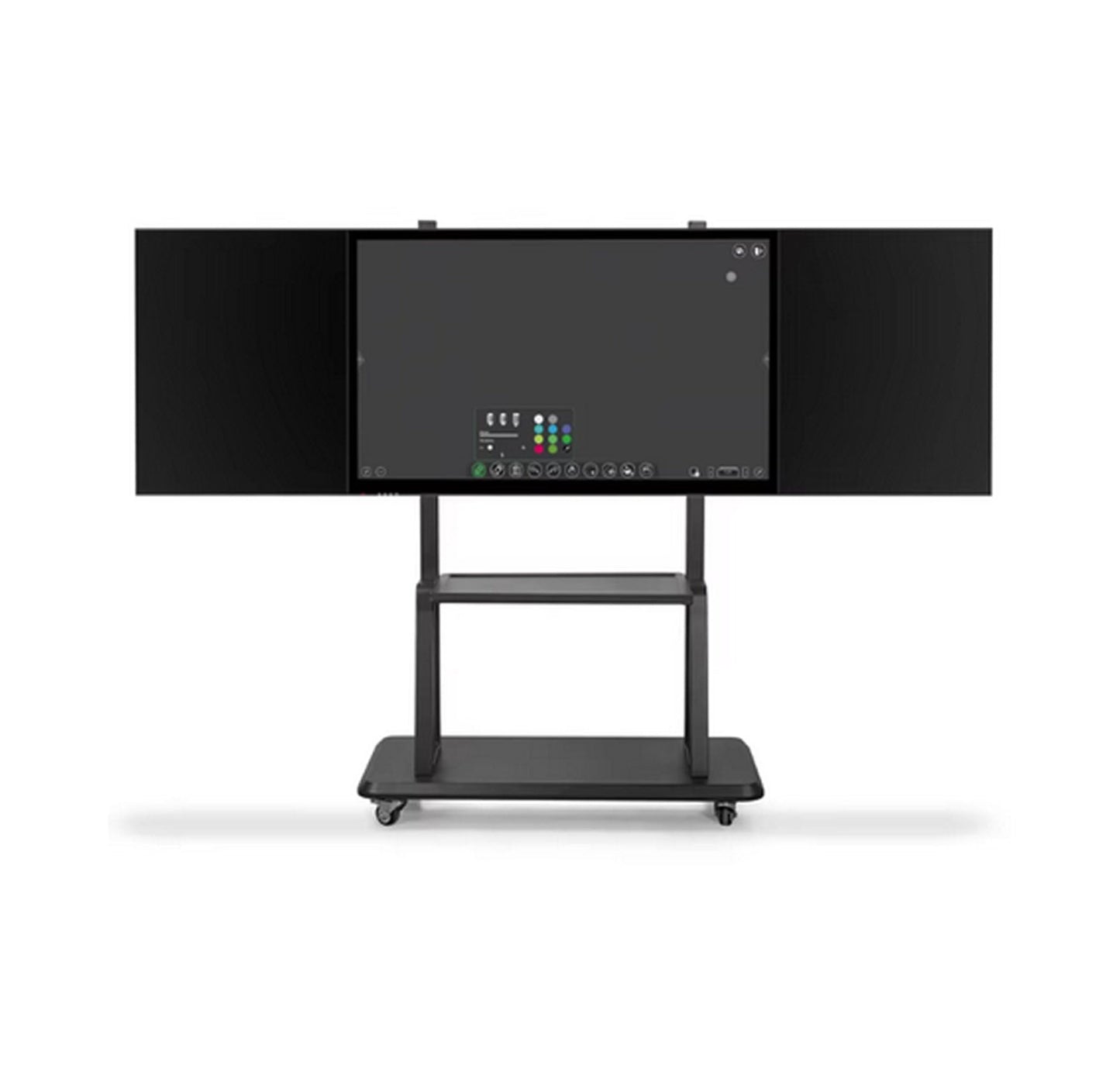 86" Interactive Liquid Crystal Display + 2x 65" Sub Writing Boards | for Classroom and Business, Remote Meeting, Interactive Screen, Smart Whiteboard, Office or School