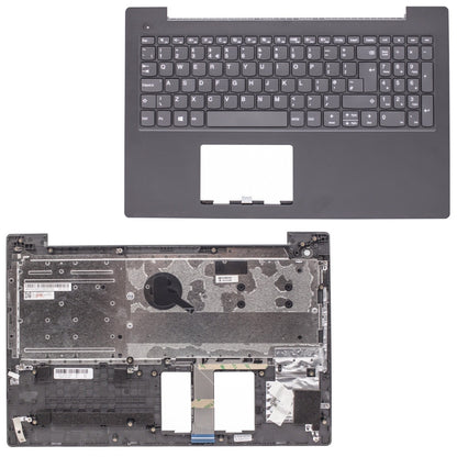 New Replacement For Lenovo V130-15IGM V130-15IKB Laptop Notebook Palmrest With Grey UK Keyboard