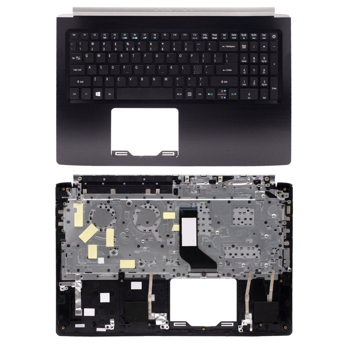 Acer Aspire A515-41G A515-51 A515-51G Palmrest Cover US Layout Keyboard Black 6B.GP4N2.001
