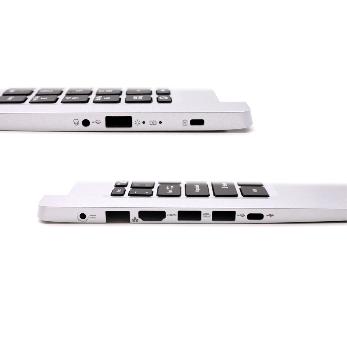 Acer Aspire A515-54 A515-54G S50-51 Palmrest Cover US Layout Non-Backlit Keyboard Silver 6B.HDEN7.060