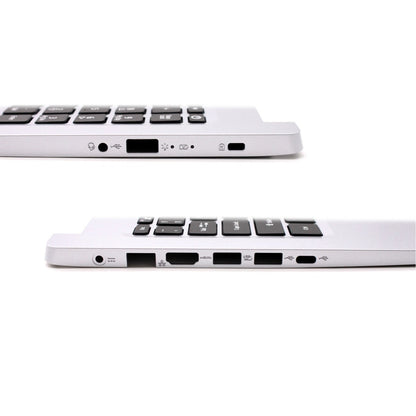 Acer Aspire A515-54 A515-54G S50-51 Palmrest Cover US Layout Non-Backlit Keyboard Silver 6B.HDEN7.060