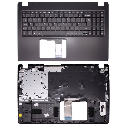 Acer Aspire A315-42 A315-54 A315-54K Palmrest Cover Keyboard UK 6B.HF8N2.013 Black Non-backlit