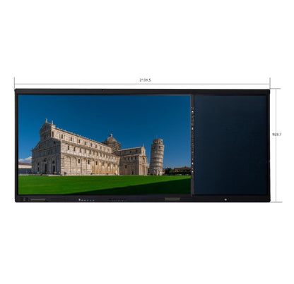 65“ Interactive Liquid Crystal Display + 43“ OC Writing Board | for Classroom and Business, Remote Meeting, Interactive Screen, Smart Whiteboard, Office or School