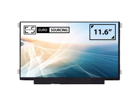 New Replacement For 11.6" NT116WHM-N211366 x 768 WXGA HD 30 Pin eDP LED LCD Matte Screen Display Panel Compatible With KD116N05-30NV-G007