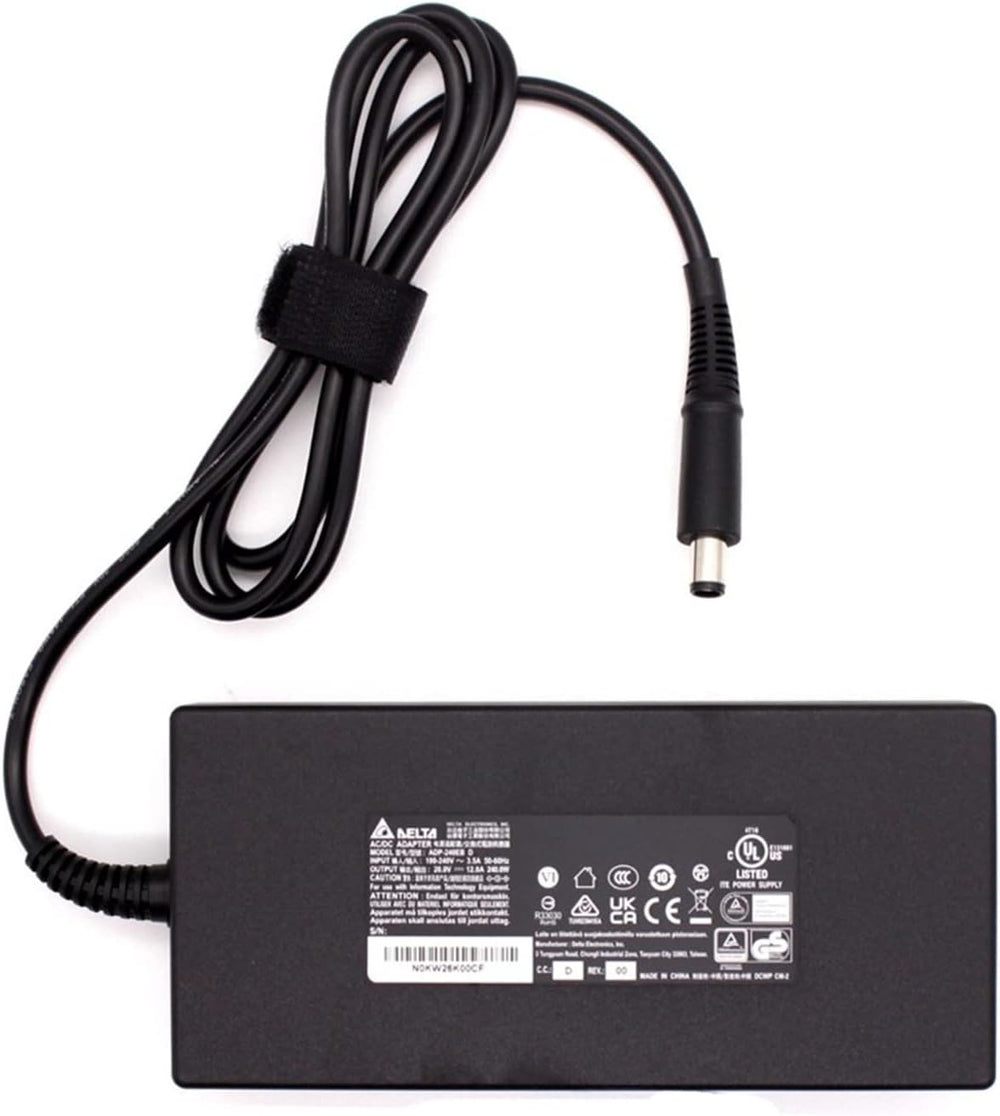New Delta 240W 20V 12.0A 7.4MM x 5.0MM Laptop Notebook Gaming Adapter Power Supply