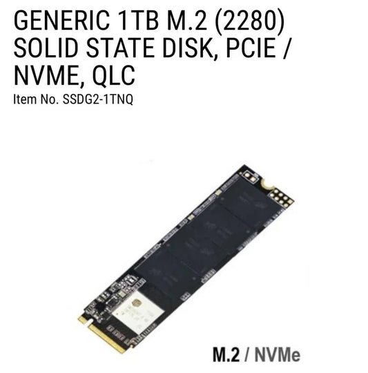 M.2 NVMe - 1 TB SSD