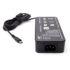 AJP 240W (48V 5A) USB-C GaN Power Supply Replacement Laptop AC Adapter Charger with Kettle Lead Cable