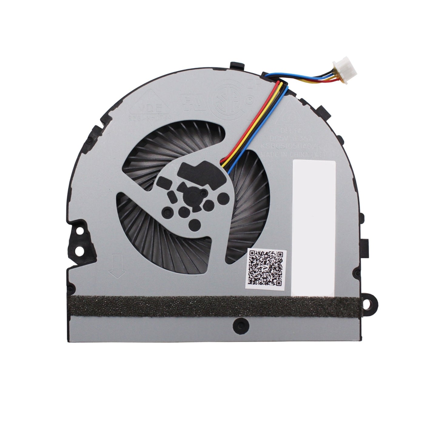Replacement CPU Cooling Fan for HP 15-DA 15-DB Laptop 4-Pin P/N L20473-001 DC28000L6D0