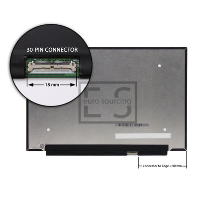 AUO B133UAN01.0 13.3" WUXGA 1920x1200 IPS LED LCD 30Pin (18mm) Replacement Laptop Screen