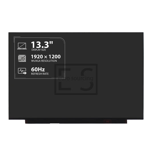 AUO B133UAN01.0 13.3" WUXGA 1920x1200 IPS LED LCD 30Pin (18mm) Replacement Laptop Screen
