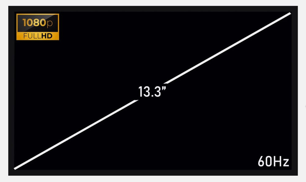 13.3" Touch Screen For AU Optronics B133HAK02.4 FHD 40 Pin Matte