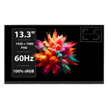 XC133FHM-N68 13.3" 1920x1080 FHD 100% sRGB LED LCD Laptop Replacement Screen