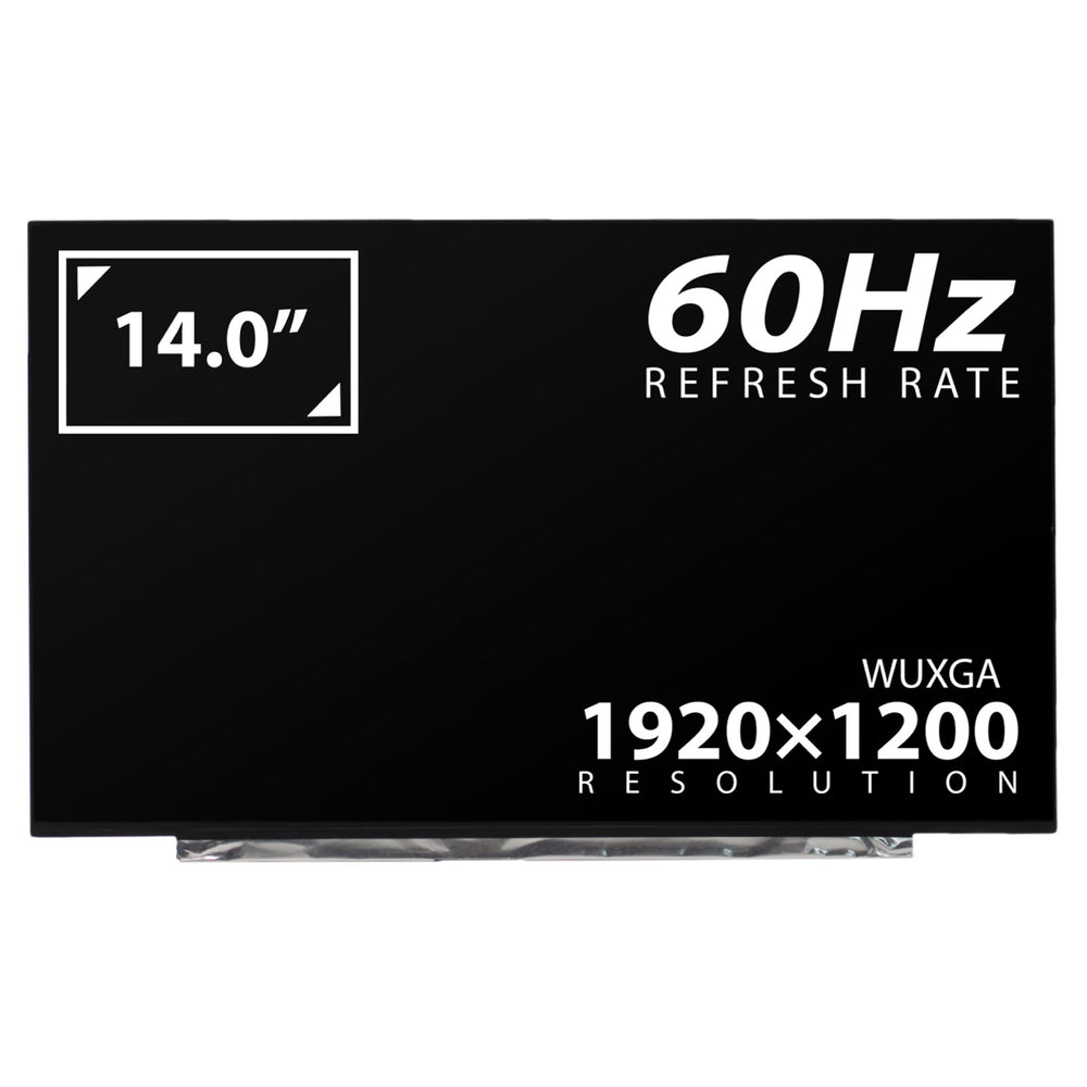 New Replacement For NV140WUM-N45 14.0" 60Hz 1920 X 1200 WUXGA LCD IPS Display Screen