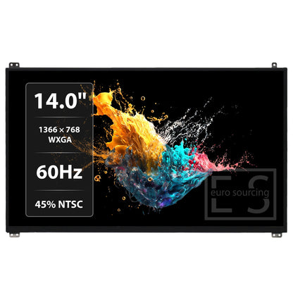 N140BGE-E53 REV.C1 14.0" LED LCD HD 30Pin Non-Touch Laptop Replacement Screen