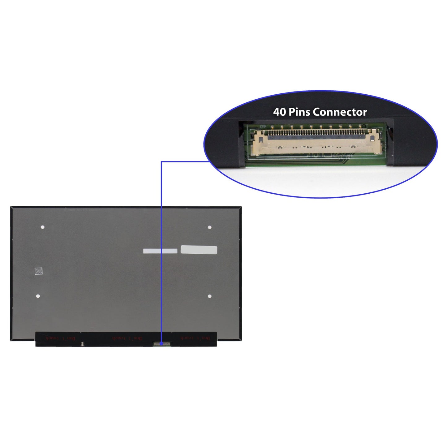 NE140QDM-NX1 V18.0 NE140QDM-NX1 14.0" 2560 x 1600 LED LCD 120Hz Laptop Replacement Screen