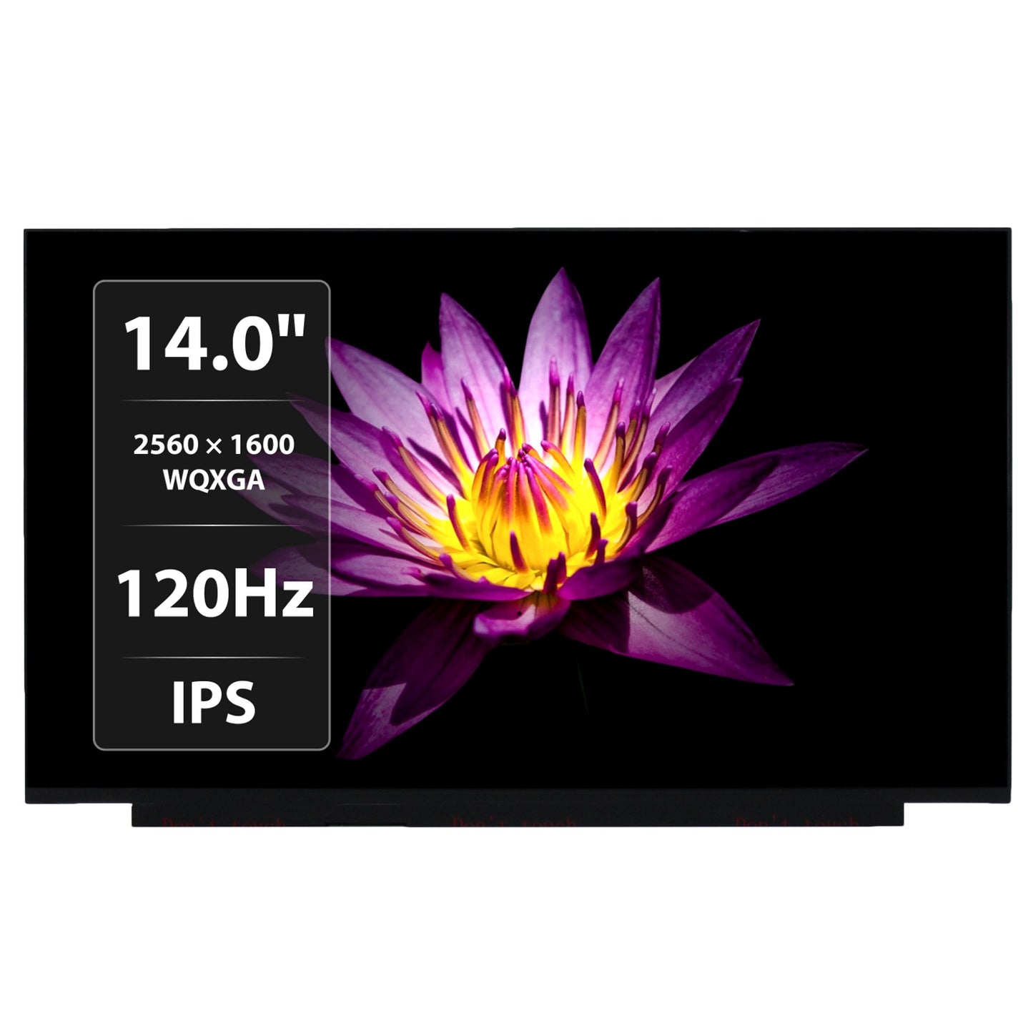 NE140QDM-NX1 V18.0 NE140QDM-NX1 14.0" 2560 x 1600 LED LCD 120Hz Laptop Replacement Screen