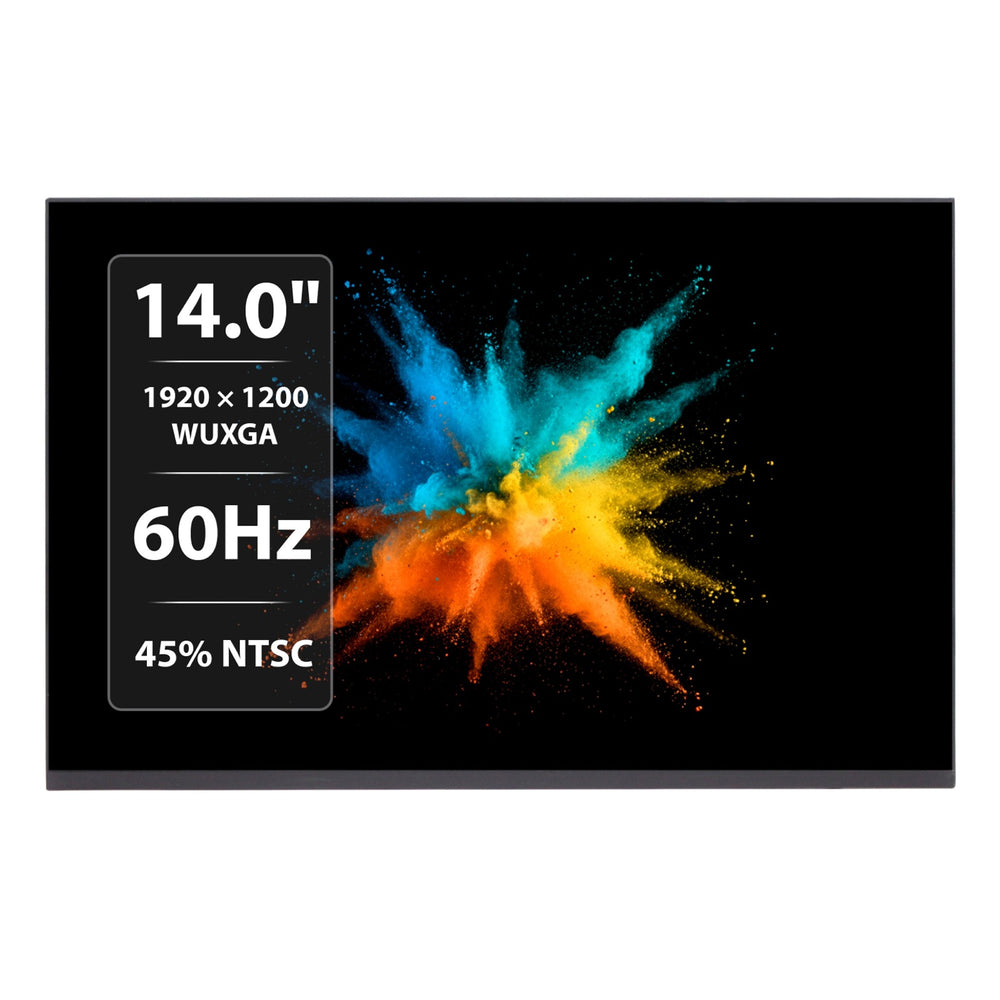 B140UAN04.8 14.0" WUXGA IPS Non-Touch Laptop Replacement Screen