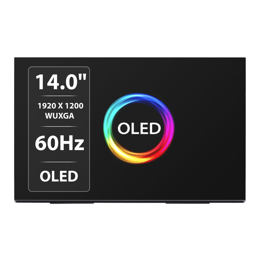 Replacement Laptop OLED Screen for Samsung ATNA40CT06 ATNA40CT06-0 14.0" WUXGA 1920x1200 Non-Touch Display Panel 30Pin eDP 60Hz