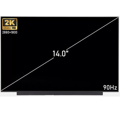 Compatible With AUO B140QAN04.0 14.0" 2880x1800 WQXGA+ 90Hz Laptop Screen 40Pin eDP