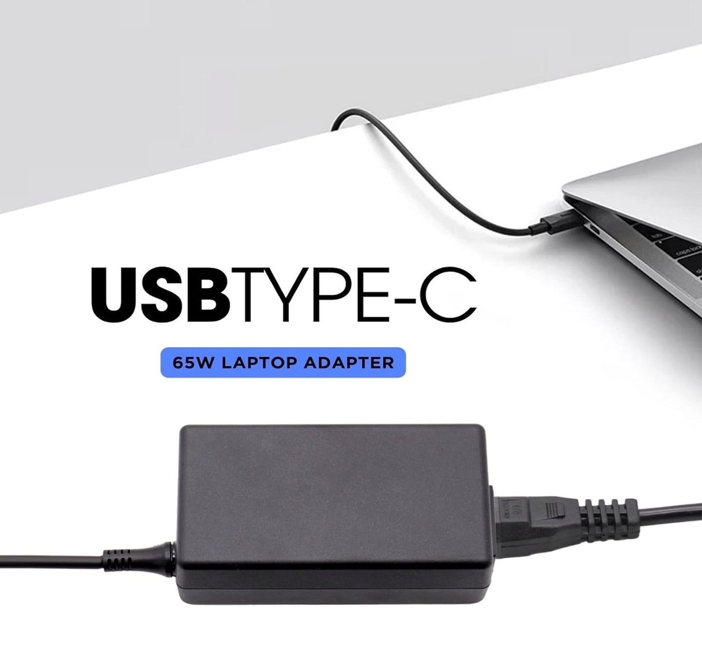 Compatible with HP TPN-LA23 L65505-001 L67440-001 65W USB-C Power Supply AC Adapter Charger (20V 3.25A)