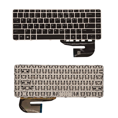 Nowa klawiatura zamienna do HP EliteBook 840 G3, 740 G3, 745 G3, 848 G3 UK 836307-031 bez podświetlenia
