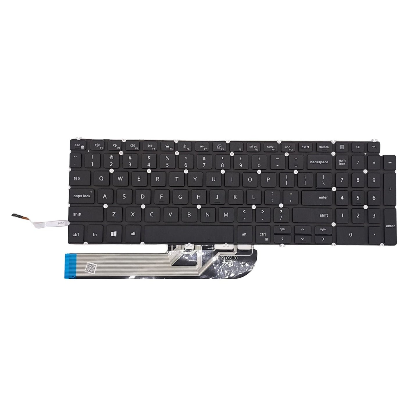 New Replacement For Dell Inspiron Laptop US Backlit Keyboard 5M07P Compatible With DELL INSPIRON 15 5593