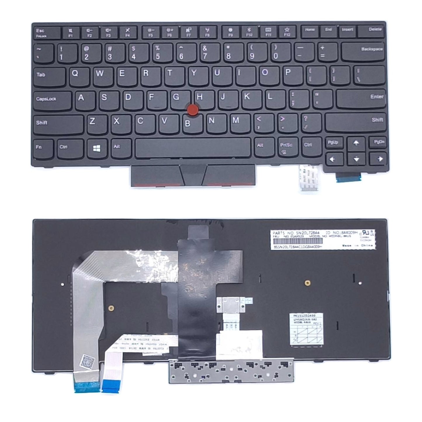 Replacement For Lenovo ThinkPad T470 T480 Laptop Backlit US English Keyboard