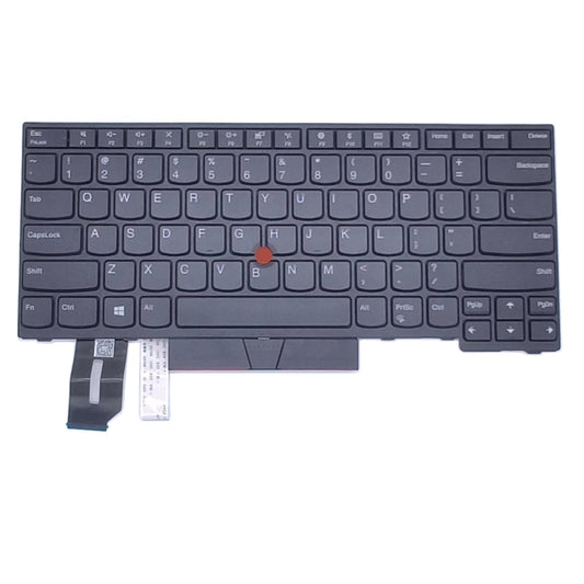 New Replacement For Lenovo ThinkPad E495 T495 L390 L490 T490 P43s Yoga L390 L380 Keyboard US 01YP268 non Backlit US layout