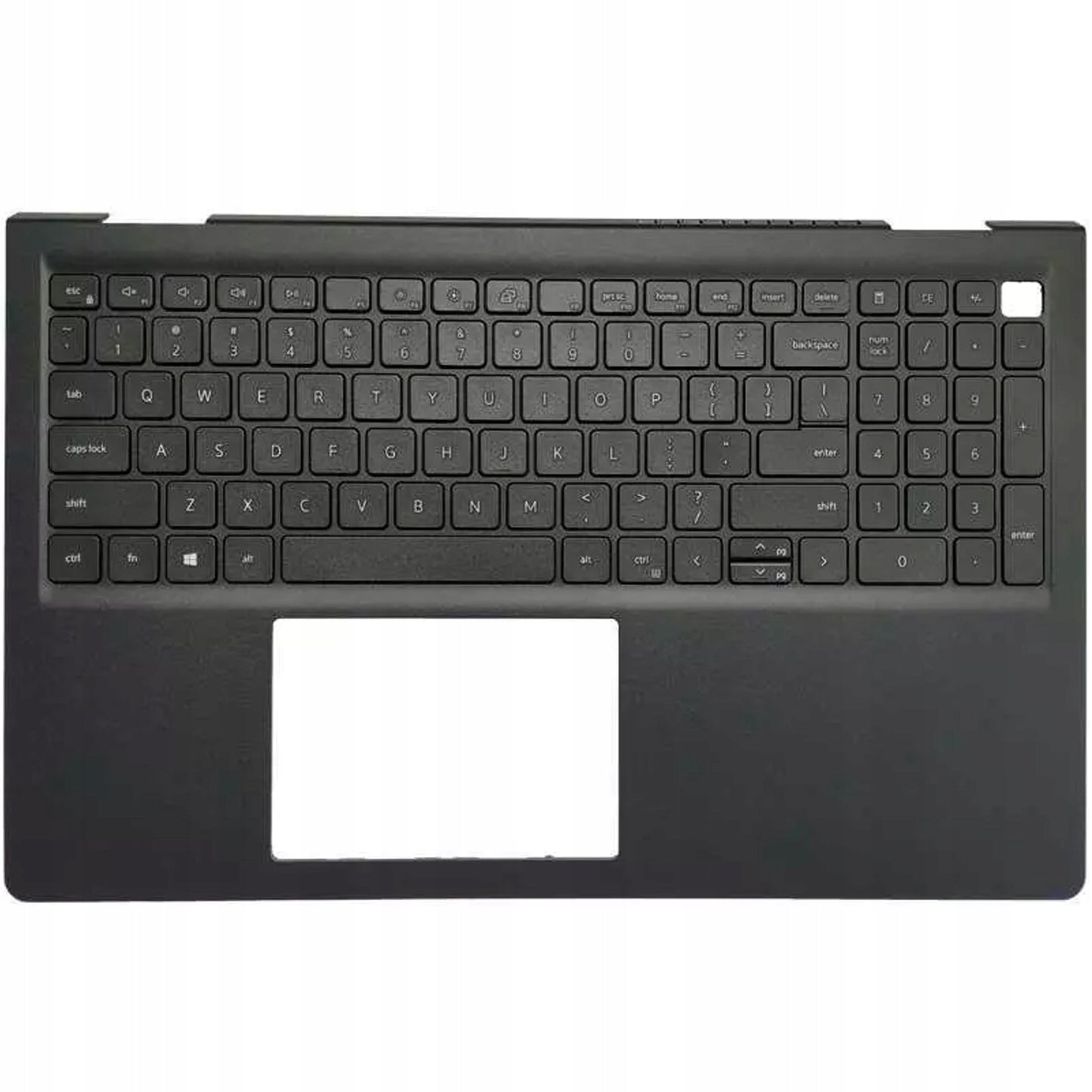 Dell 054WVM 15.6" Palmrest UK Layout Non-Backlit Replacement Keyboard Black