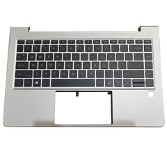 New Replacement For HP ProBook 450 G6 G7 455 G6 G7 455R G6 G7 Palmrest Cover Backlit US Keyboard Silver