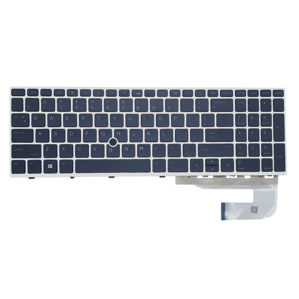 Nowa klawiatura zamienna do HP EliteBook 850 G5 755 G5 850 G6 L12000-031 US z wskaźnikiem i podświetleniem